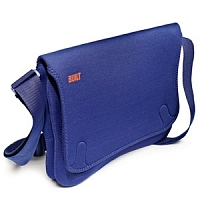 BUILT "Soho Laptop Messenger Bag" для ноутбука 16", Navy Blue