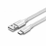 Кабель UGREEN USB-A 2.0 to Type C 1m - Белый