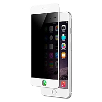 Защитное стекло CASE для iPhone 8/7 глянцевое - Белое