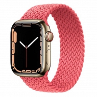 Ремешок LifeStyle для Apple Watch 38/40 мм Плетеный монобраслет - Розовый