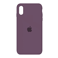 Силиконовый чехол Expert для iPhone X/Xs - Темно-розовый